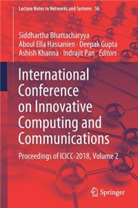 International Conference on Innovative Computing and Communications