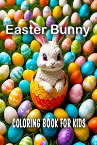 Easter Bunny Coloring Book For Kids