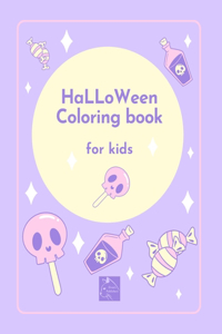 Halloween coloring book for kids
