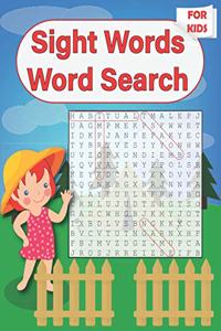 Sight Words Word Search Book for Kids