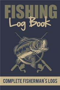 Fishing Log Book Complete Fisherman's Logs