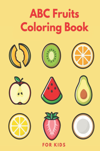 ABC Fruits Coloring Book