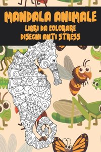 Libri da colorare - Disegni Anti stress - Mandala Animale