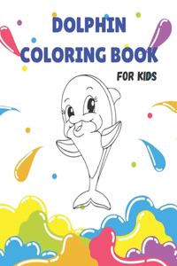 Dolphin Coloring Book For Kids