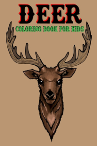 Deer Coloring Book For Kids