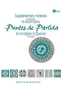 Supplementary Materials T/A Puntos de Partida: An Invitation to Spanish 5/E