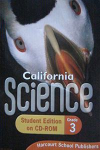 Harcourt School Publishers Science: Student Edition on Cdrom(sgl)Grade 3/Ciencias 2008