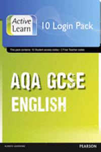 AQA GCSE English and English Language ActiveLearn 10 User Pack