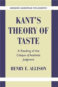 Kant's Theory of Taste
