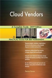 Cloud Vendors A Complete Guide - 2019 Edition