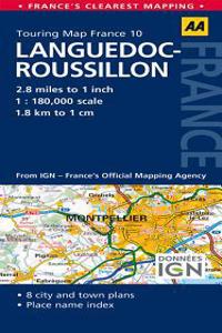 Road Map Languedoc-Roussillon