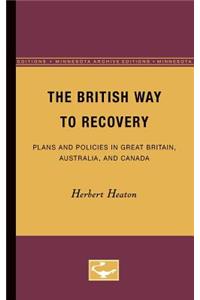 The British Way to Recovery