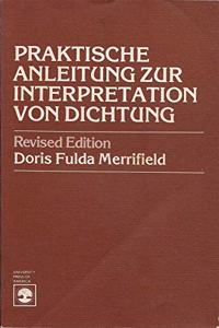 Praktische Anleitung Zur Interpretation Von Dichtung