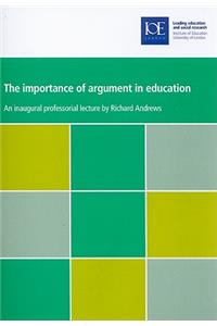 The importance of argument in education