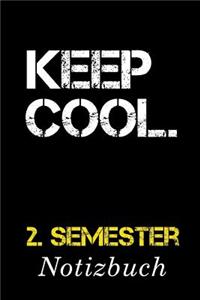 Keep Cool 2. Semester Notizbuch