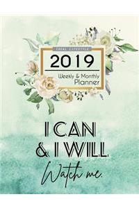 Ideal Lifestyle 2019 Weekly & Monthly Planner