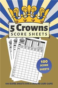 5 Crowns Score Sheets
