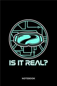 Virtual Reality Art Graphic Notebook