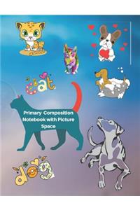 Primary Composition Notebook with Picture Space