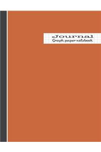 Graph paper notebook journal