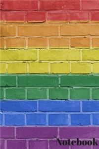 Rainbow Gay Pride Notebook