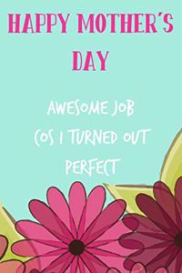 Happy Mother's Day, Awesome Job
