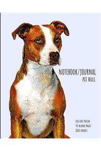 Notebook/Journal - Pit Bull