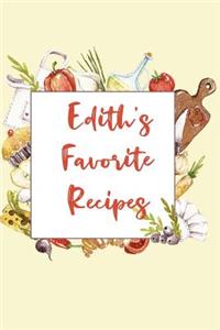 Edith's Favorite Recipes