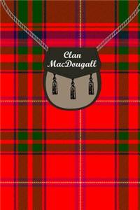 Clan MacDougall Tartan Journal/Notebook