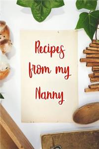 Recipes From My Nanny