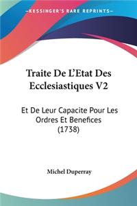 Traite De L'Etat Des Ecclesiastiques V2