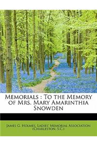 Memorials
