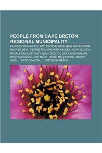 People from Cape Breton Regional Municipality
