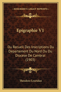 Epigraphie V1