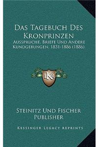 Das Tagebuch Des Kronprinzen