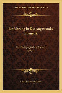 Einfuhrung In Die Angewandte Phonetik
