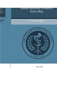 The Value of Reputation in Online Auctions