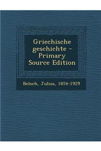 Griechische Geschichte (Primary Source)