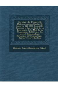 Cartulaire de L'Abbaye de Molesme