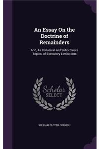 Essay On the Doctrine of Remainders