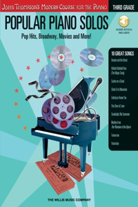 Popular Piano Solos - Third Grade Book/Online Audio