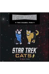 Star Trek Cats Twin Pins