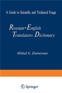 Russian-English Translators Dictionary