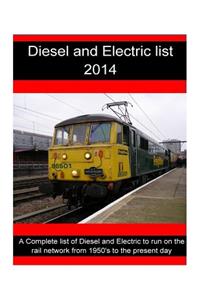 Diesel and Electric list 2014