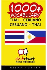 1000+ Thai - Cebuano Cebuano - Thai Vocabulary