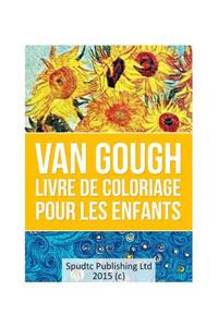 Van Gough livre De Coloriage pour les enfants