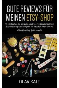 Gute Reviews Für Meinen Etsy-Shop