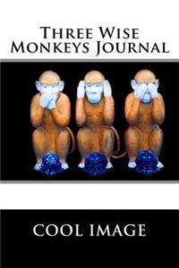 Three Wise Monkeys Journal: 150 Page Lined Notebook/Diary