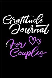 Gratitude Journal For Couples