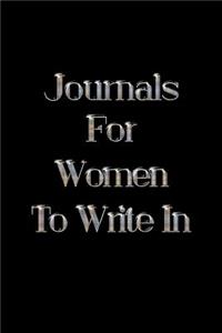 Journals For Women To Write In